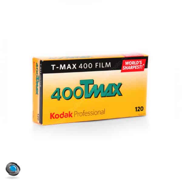 5 pellicules noir et blanc Kodak Tmax 400 format 120