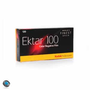 boîte de 5 Pellicules couleur Ektar 100 format 120