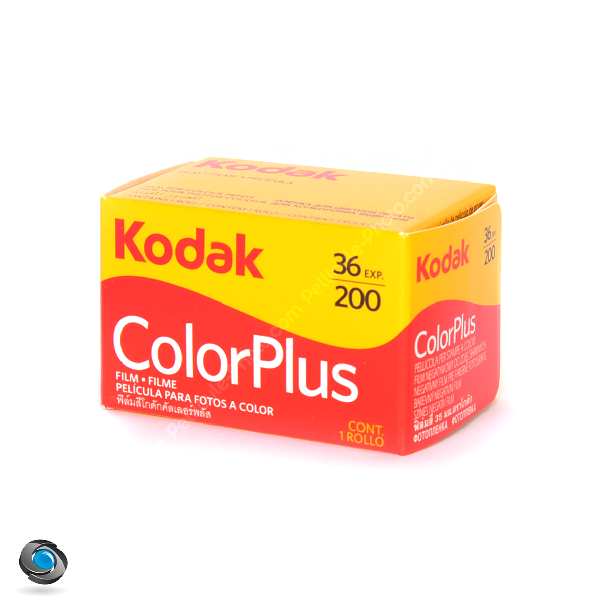 pellicule ColorPlus 200 marque KODAK dans sa version 36 poses.