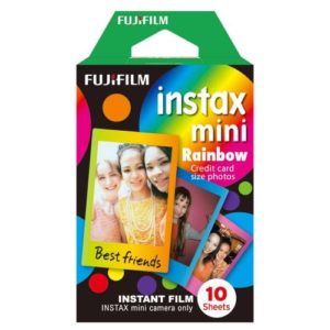 1 FILM INSTAX MINI rainbow 10 photos