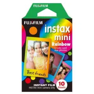 1 FILM INSTAX MINI rainbow 10 photos