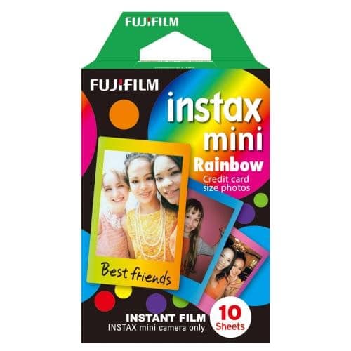 Film instantané Fuji Instax Mini Rainbow 