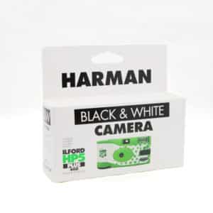 Appareil jetable noir et blanc Harman Ilford HP5
