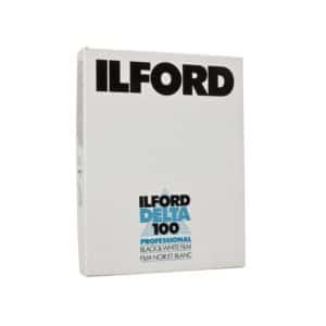 Plan-Film Noir et Blanc Ilford 100 ISO 4x5 Inch
