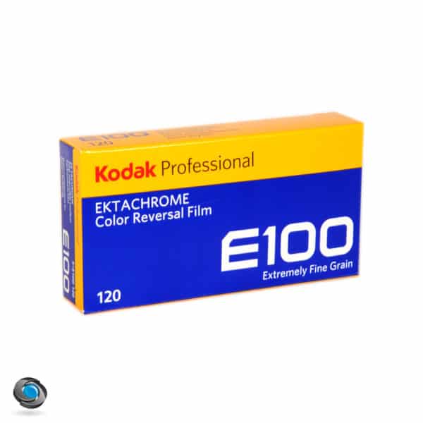 boîte de 5 films inversibles Kodak Ektachrome E100 format 120