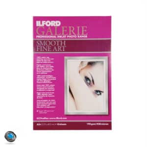 Papier pour imprimante couleur ILFORD Galerie Smooth Fine Art A3+ 190g