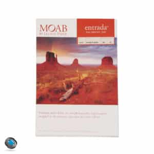 Papier photo couleur double-face MOAB Entrada Rag Bright 300g format A3+