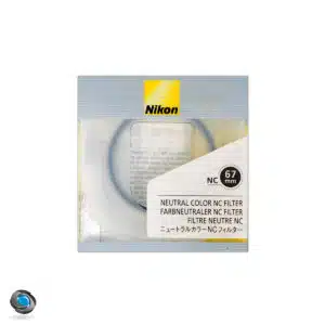 Filtre de protection pour objectif diamètre 67mm, marque Nikon