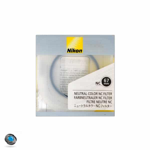 Filtre de protection pour objectif diamètre 67mm, marque Nikon