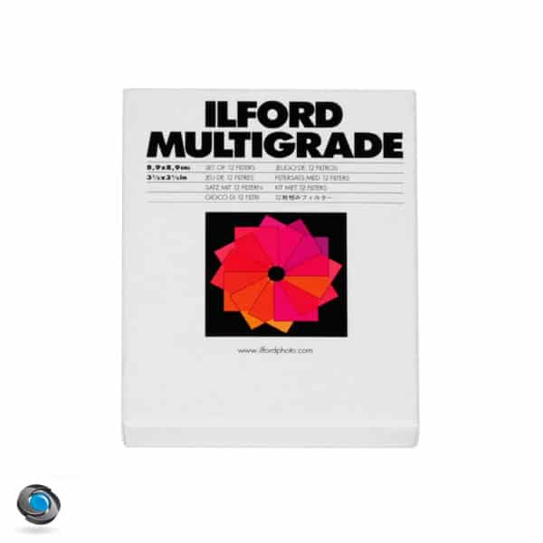 jeu de 12 filtres Ilford Multigrade 8,9x8,9cm