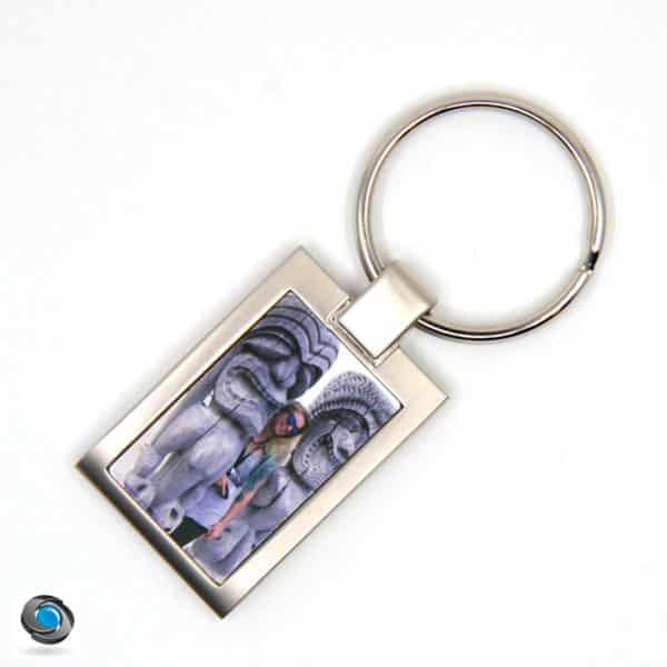 porte clé métal rectangleporte clé métal rectangle personnalisé avec photo personnalisé avec photo