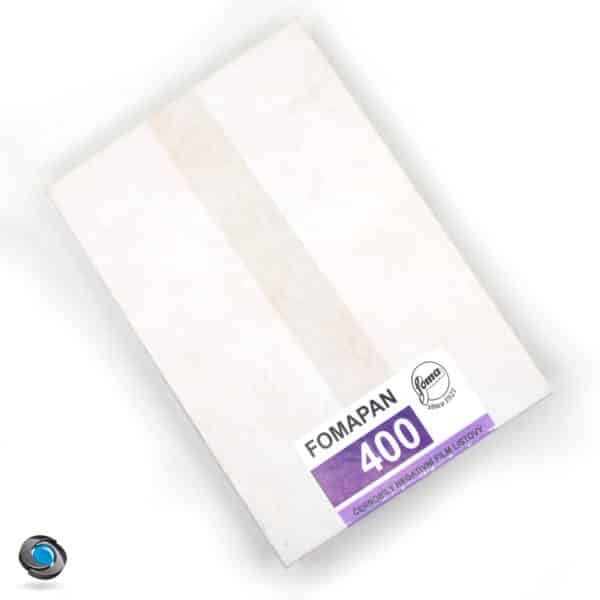 plan film 4x5 inch Fomapan 400 ISO