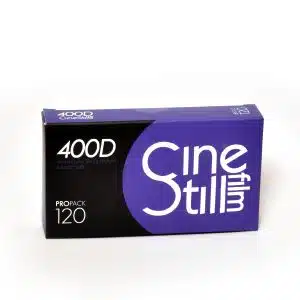 Film couleur Cinestill 400D format 120, boîte de 5