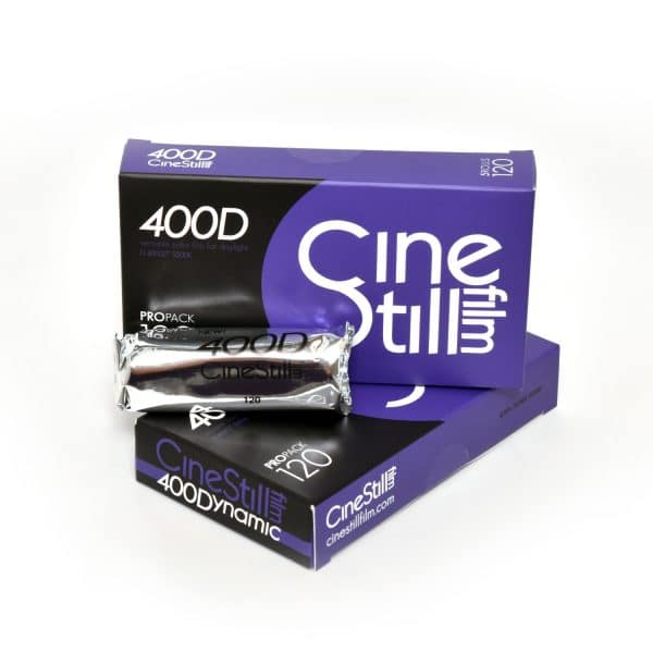 Film couleur Cinestill 400D format 120, boîte de 5
