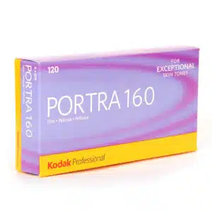 Boîte de 5 films 120 Kodak Portra 160