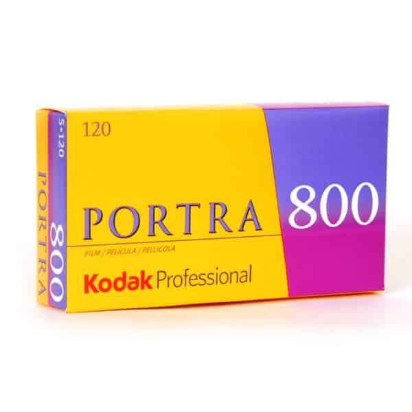 5 films 120 Kodak Portra 800