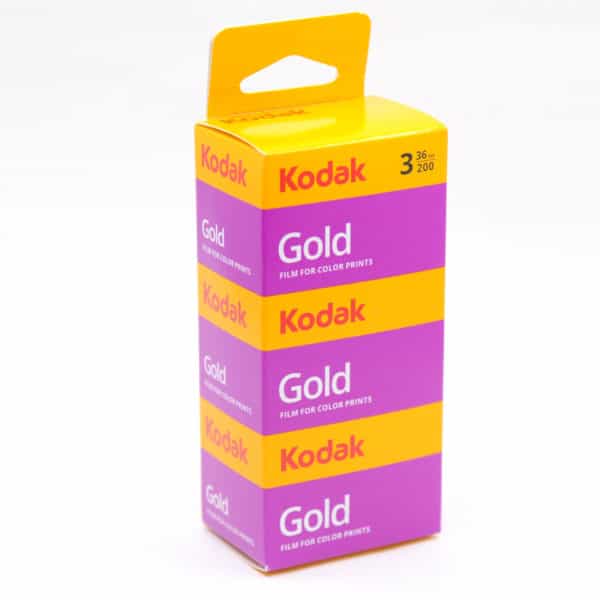 Tripack Kodak Gold 200 ISO 36 poses