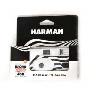Appareil jetable noir et blanc