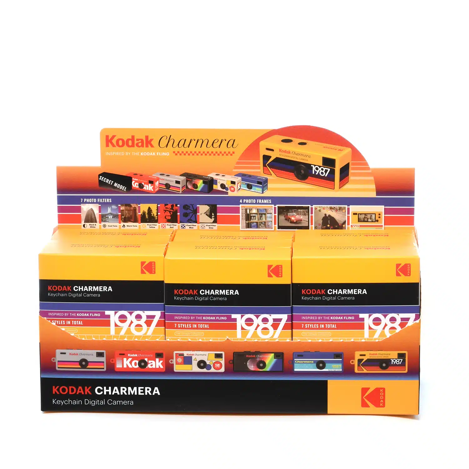 Appareil numérique porte-clé Kodak Fling 1987 Kodak Charmera