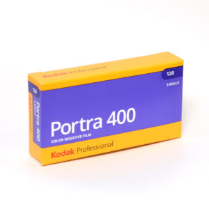 Boîte de 5 films 120 couleur Kodak Portra 400