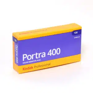 Boîte de 5 films 120 couleur Kodak Portra 400
