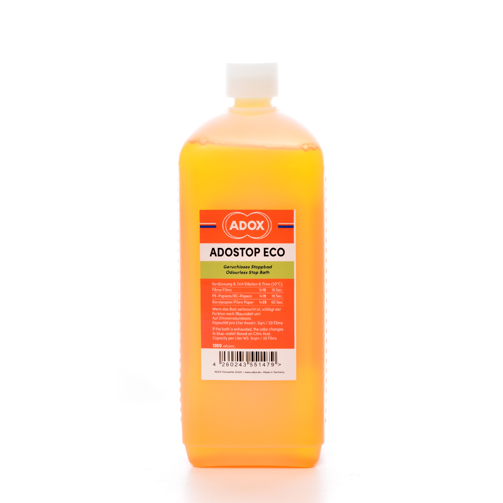 Bain d'arrêt ADOSTOP
