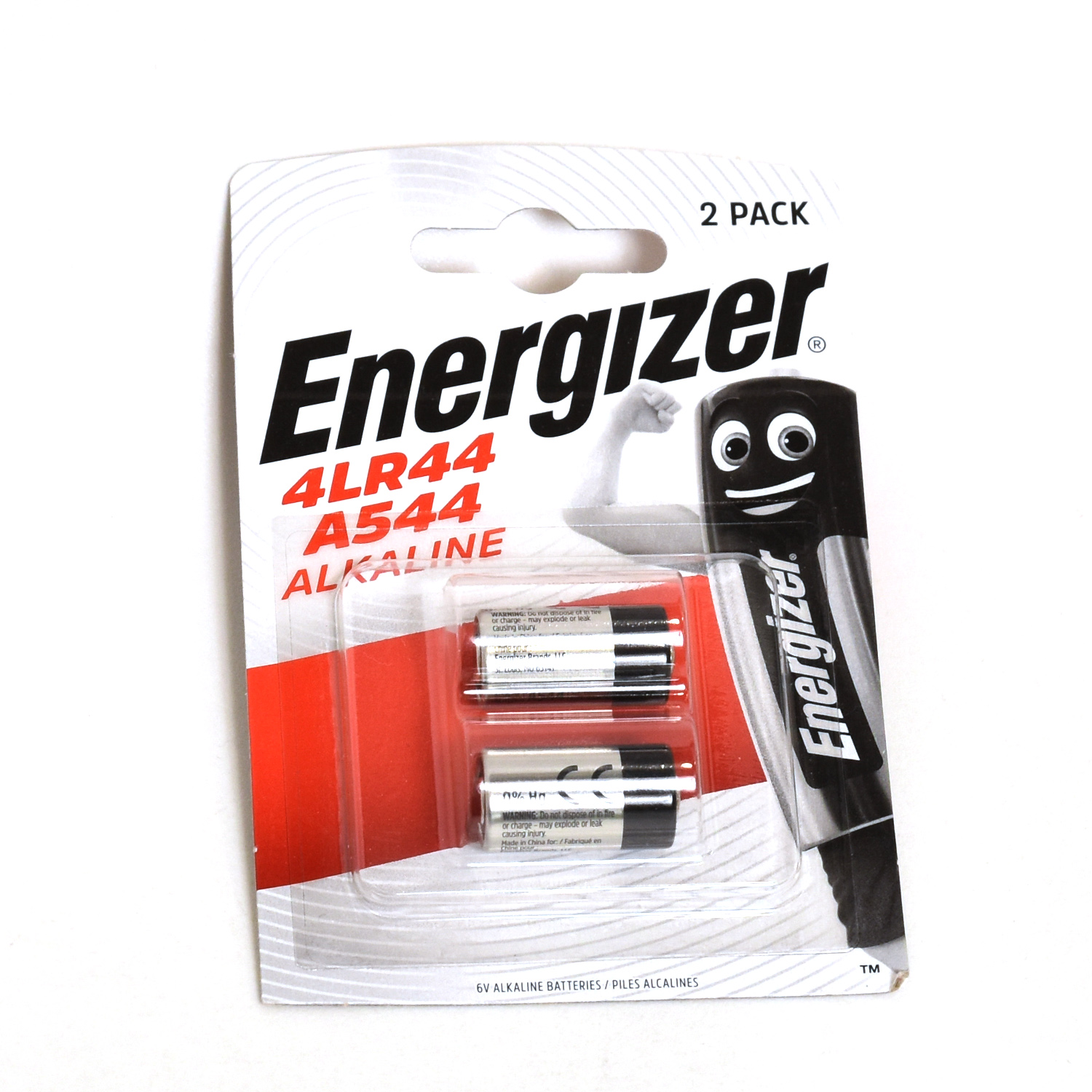 Blister 2 piles 4LR44