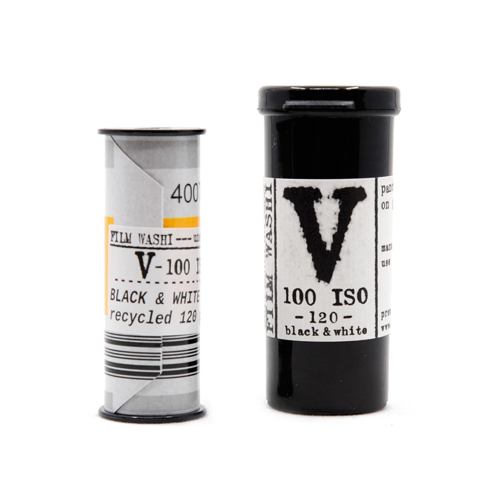 Film Washi V noir et blanc 120 100 ISO